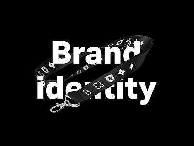 0039 Lanyard brand branding design graphic icon identity lanyard logo symbols visual