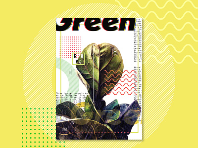 Magazin Cover creative creative design illustration magazine cover minimal nature