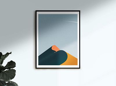 Desert illustration creative creative design design illustration minimal poster poster design