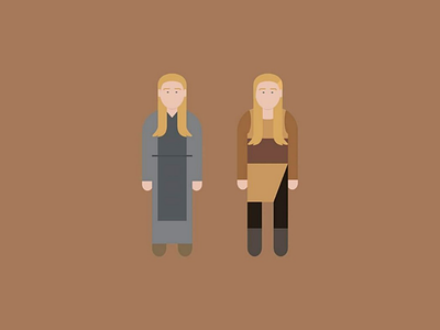 Evolution Lagertha graphic illustrator vikings