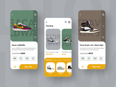 Sneaker Store App Concept app app design application ecommerce ecommerce app ecommerce shop furniture grunge mobile mobile design mobile ui modern shop shopping app sneaker sneakerhead sneakers trend ui ui design