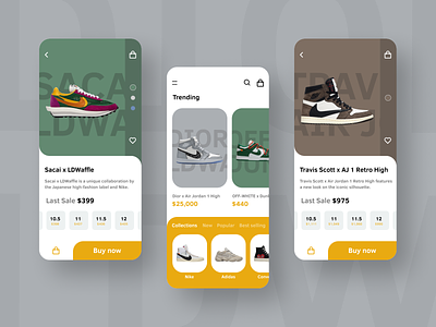 Sneaker Store App Concept