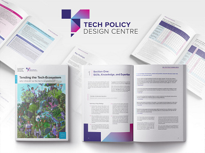 Tech Policy Design Centre branding & publication