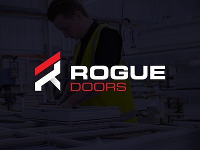 Rogue Doors Brand Identity Project brand identity doors branding logo logomark logotype manufacturing