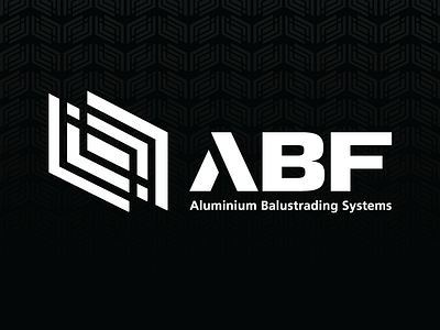 ABF Aluminium Balustrading Systems - Brand Identity brand identity branding graphic design logo logo design logomark logotype typography