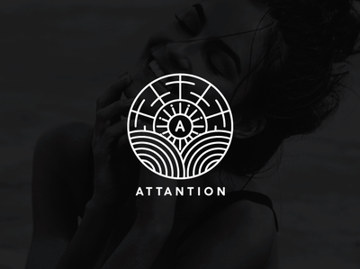 Attantion Brand Identity Project brand identity branding design graphic design logo logo design logomark logotype
