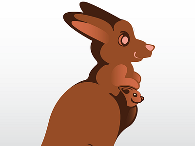 Kangaroo adobe illustrator illustration instagram kangaroo