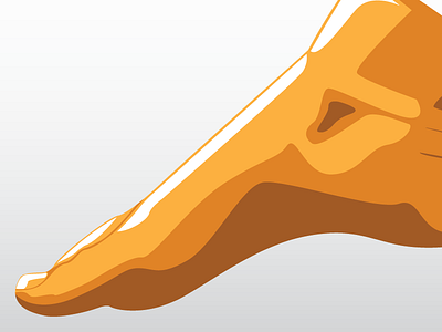 Foot adobe illustrator foot illustration instagram