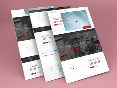 MAQ Software Homepage Redesign redesign concept ui deisgn ux design web design