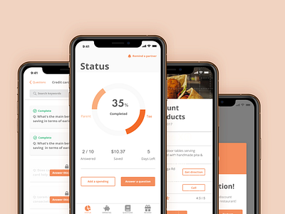 MoneyMuscle cis design design education iphone x mobile app ui ui deisgn ux ux design