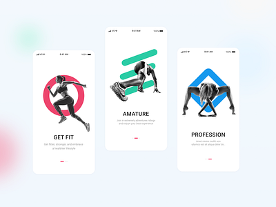 Sports on boarding_Fitness App