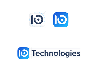 Logo. IO Technologies brand book brand family branding icon indentity lettering logo logotype mark style guide typogaphy