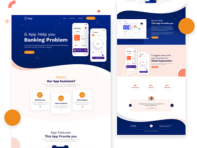 App Landing page