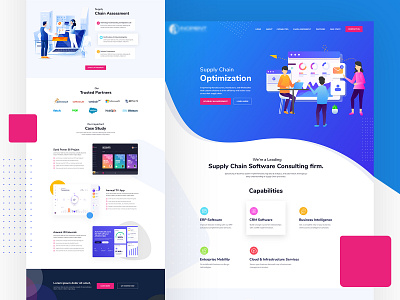 Supply Chain Optimizations UI Design