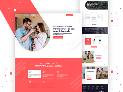 Home Property Management Website Design 2020 agency branding colour design interface landing page minimalist new design property property management typography ux website