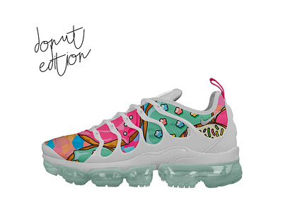 Nike vapormax concept concept custom custom design design donut illustration nike photoshop shoes sneakerhead vapormax