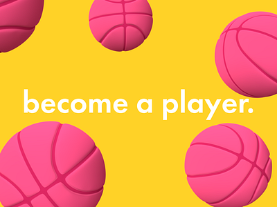 Wanna be a player?