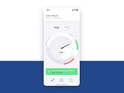 App prototype: Pulse–the heartbeat of your house app app design concept data science data vizualisation design digital product ios mobile product design prototyping smart home ui ux