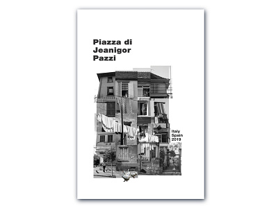 Piazza Di Jeanigor Pazzi art collage design illustration photoshop