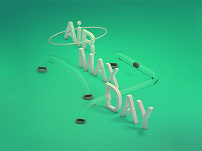 Air Max Day air max day cinema 4d design