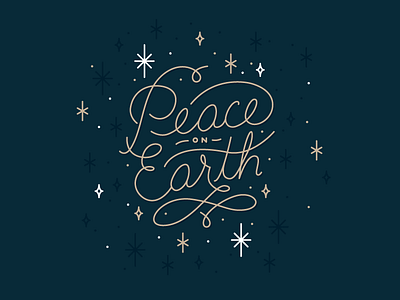 Peace on Earth by Tyler Trobert on Dribbble