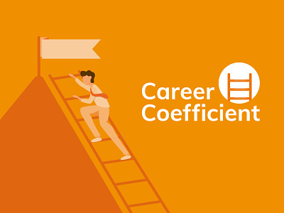 Career Coefficient Branding Identity branding identity logo
