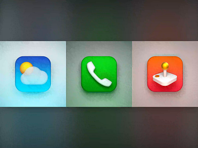 3D Apple App Icons animated app icon apple ar big sur cinema 4d ios macos octane tvos ui