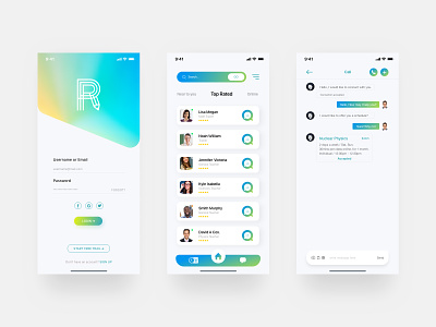 Online Education App- UI Design after effects animation appdesign biology clean ui education education app education logo illustration art ios app iphone iphone x learning app logo online courses science teacher ui ui8 ux