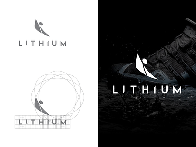 Lithium branding lithium logo logo design sport sports logo