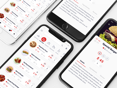 Foodapp app design food food app food app design ui ux