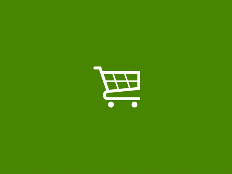 Shopping Cart Animation animation badge cart clean design groupon icon microinteraction outline shopping cart ui animation