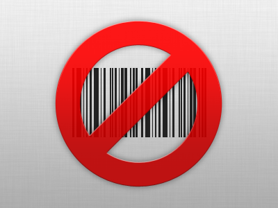 No Bar Codes bar code barcode prohibit