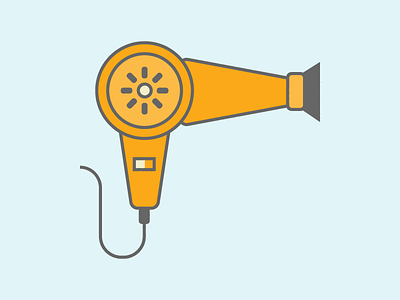 Hair Dryer hair dryer illustration