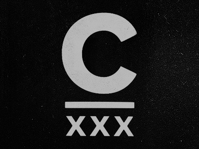 Counter hardcore logo proxima nova punk straight edge