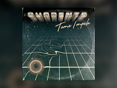 Tame Impala - Currents Aternative 80s album alternative cover currents photoshop retro tame impala vinyl
