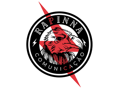 Rapinna eagle identity illustration logo vector