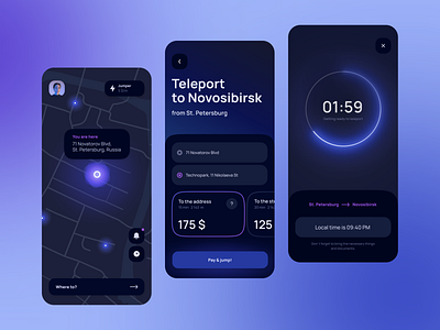 Teleport Streaming App by Cuberto on Dribbble