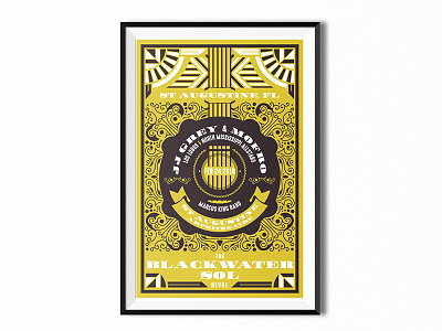 Blackwater Sol Revue - Night 2 design graphic illustration madisonhouse music poster print screen print