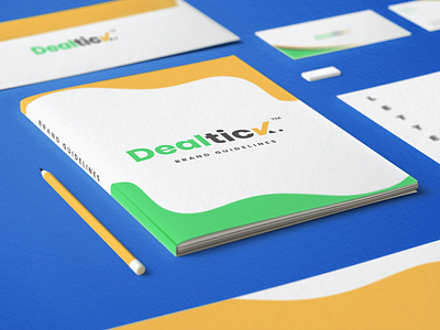 DealTick Stationary Mockup