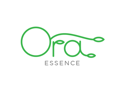 Ora Essence branding design illustration logo typography vector