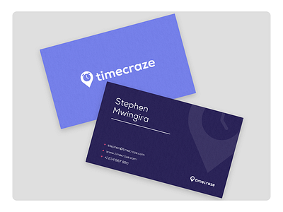 TimeCraze Business Cards