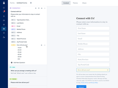 Application for constructing surveys