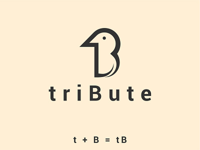 triBute app branding flat icon icon design illustrator logo logo design logotype typogaphy vector website
