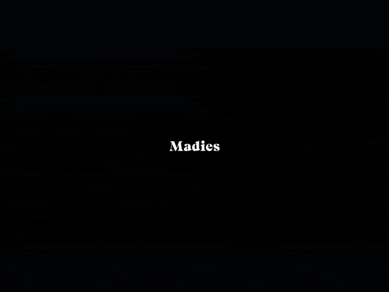 Madies — Website brand brand identity branding design interactive motion design typography ui web webdesign website