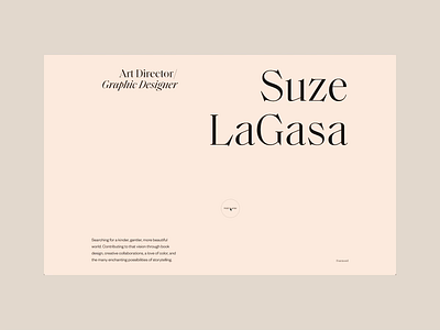 LAGASA FOLIO 01, HOMEPAGE book branding graphic design ui web design