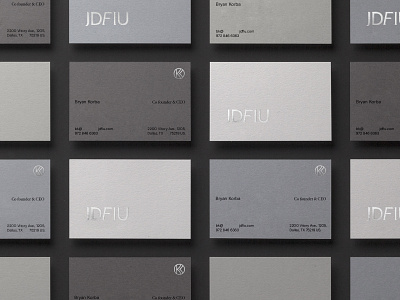 JDFIU, CARDS brand design branding cards collateral graphic design logo