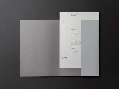 JDFIU, FOLDER brand brand design brand identity branding collateral design folder graphic design identity logo