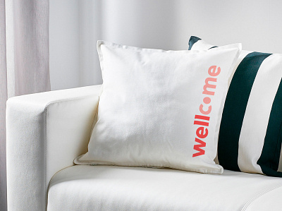 Wellcome — Amenities amenities brand brand design brand identity branding coliving design graphicdesign identity interior design logo mbrt pillow typography wellcome