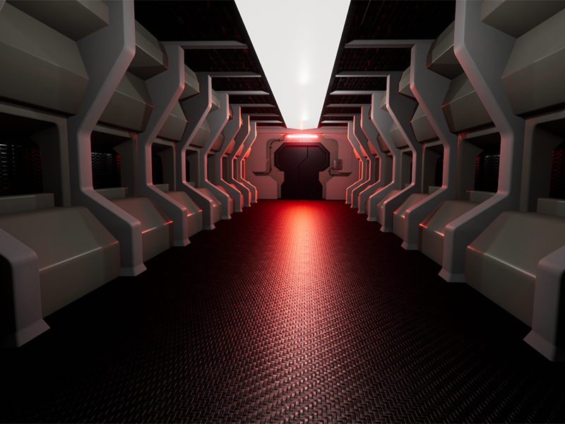 Corridor by Petar Gagachev on Dribbble