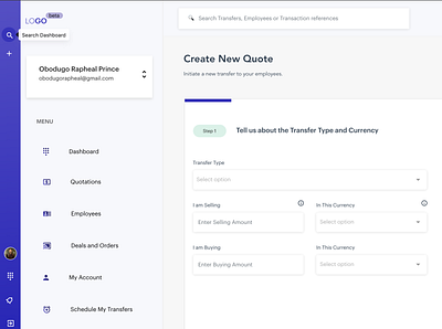 Implementation of Dashboard adobe xd design fintech typography vector